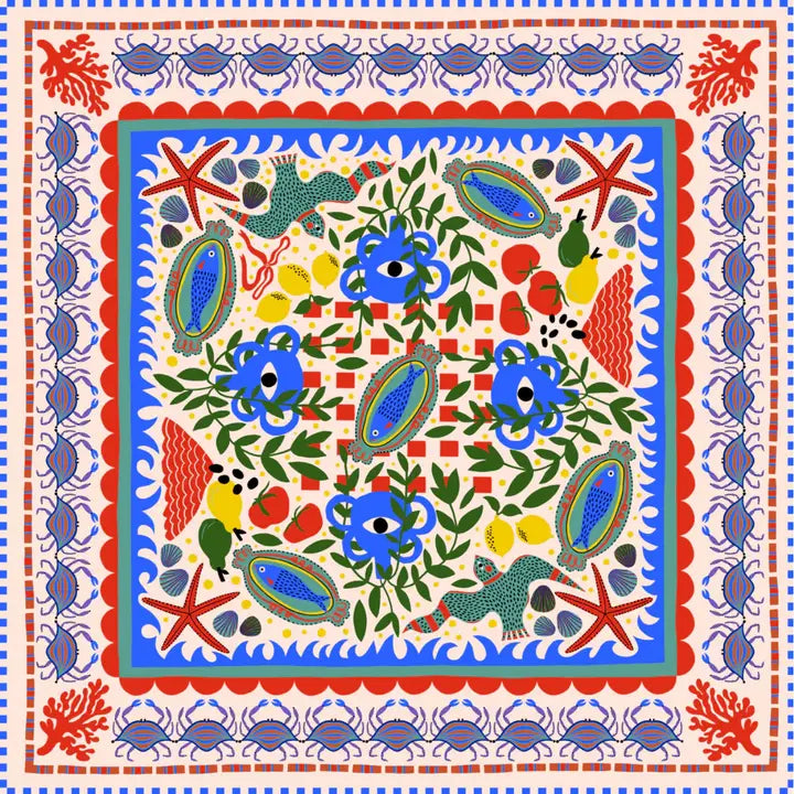 Mediterranean Muse Bandana
