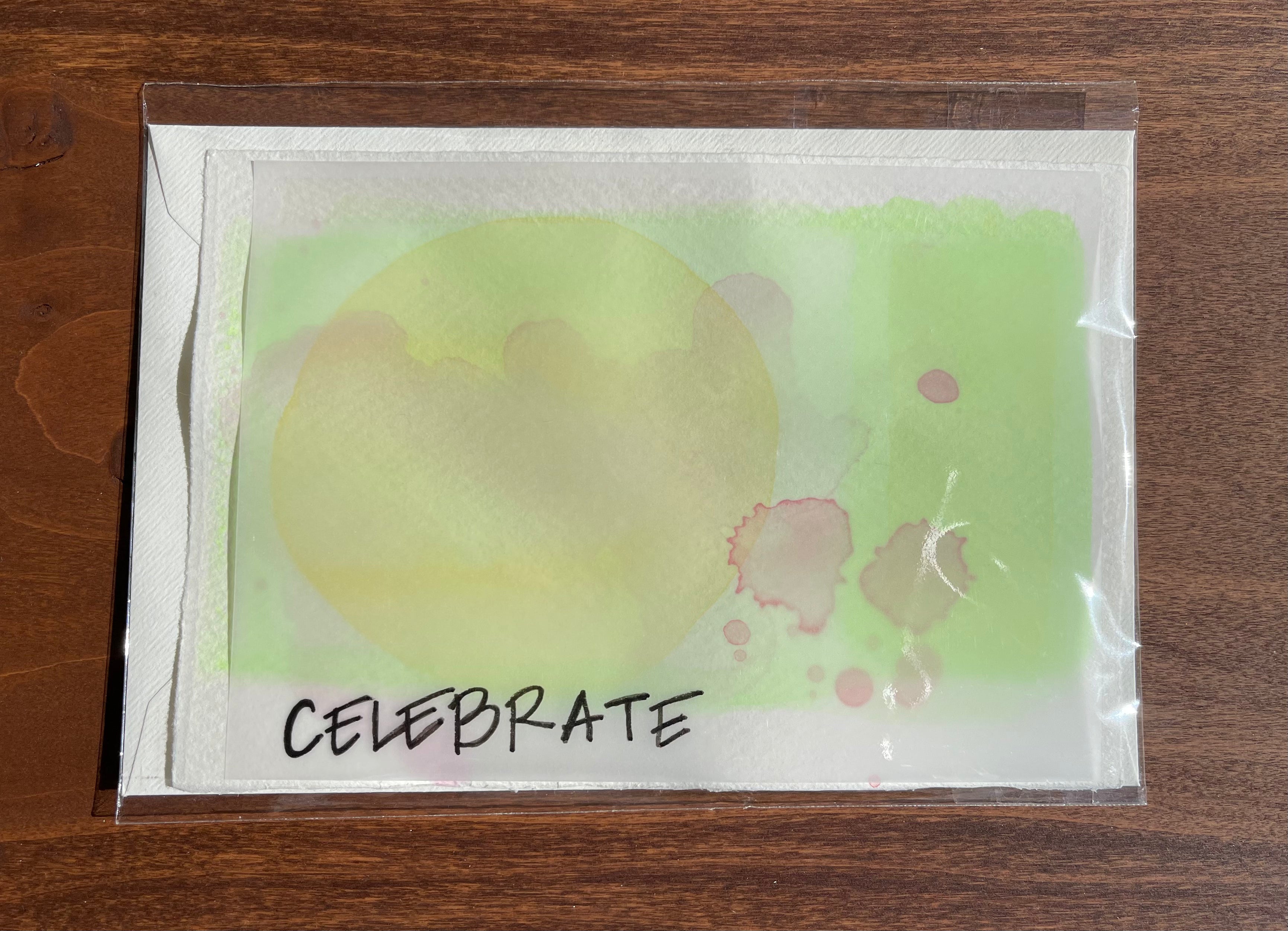 Watercolor Notecard