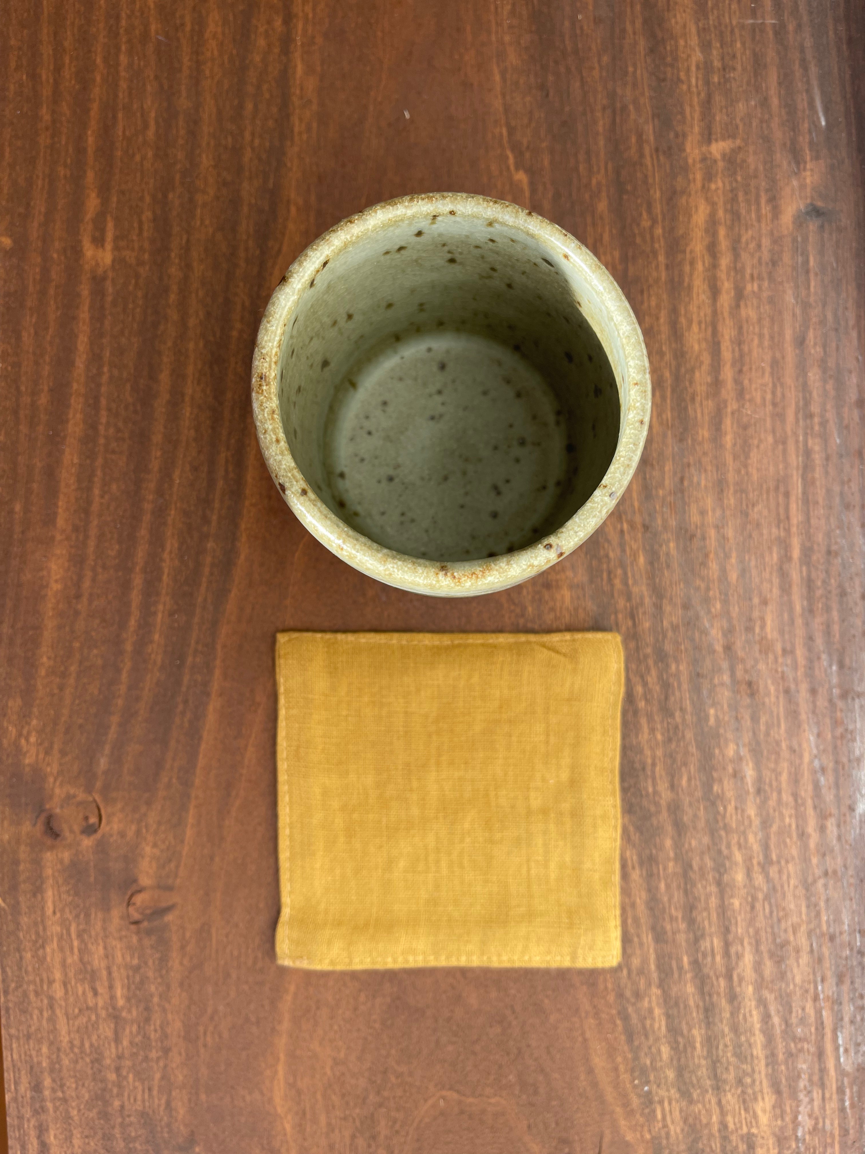 Linen Drink Coasters - Pack of 4