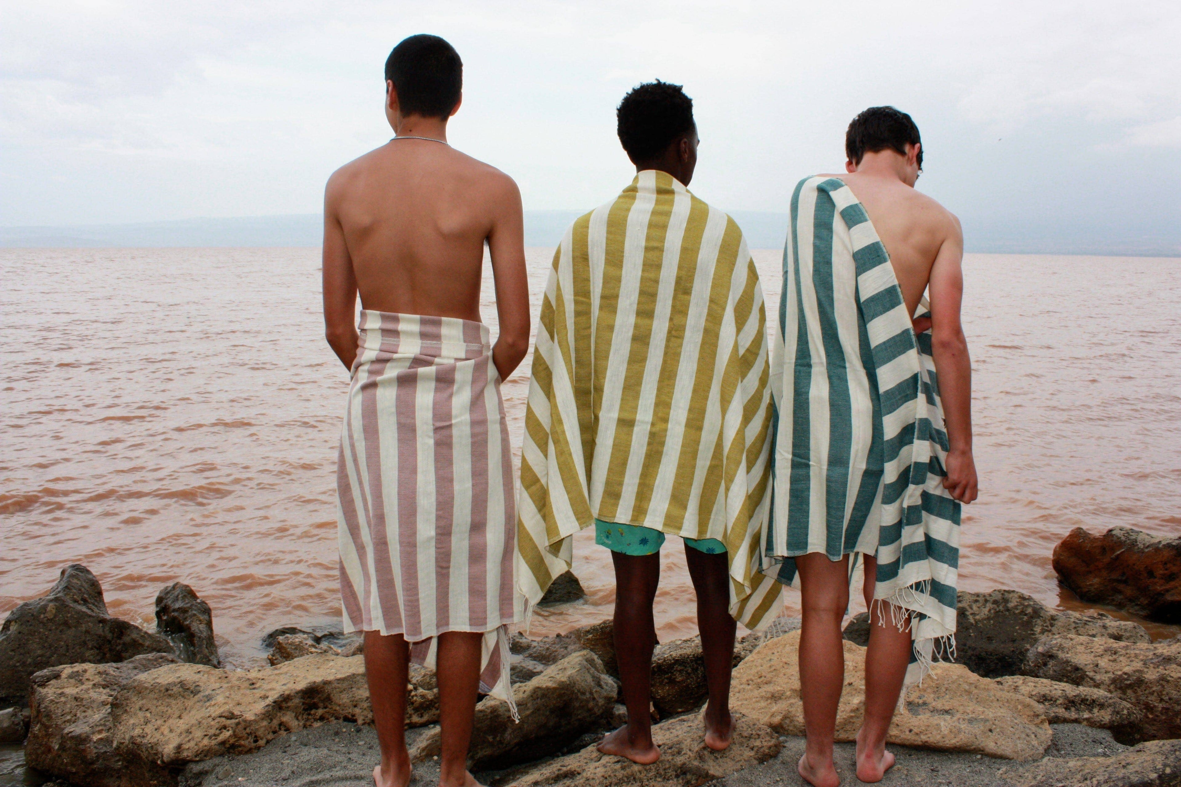 Omo handwoven Ethiopian cotton beach & bath towel