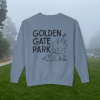 Golden Gate Park | Adult Unisex Crewneck | A little Sketching in the Park