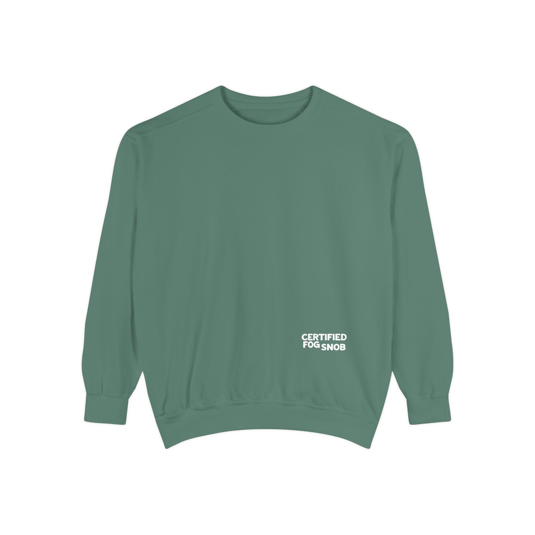 Certified Food Snob Sweatshirt | Adult Unisex Crewneck | Fog Guy