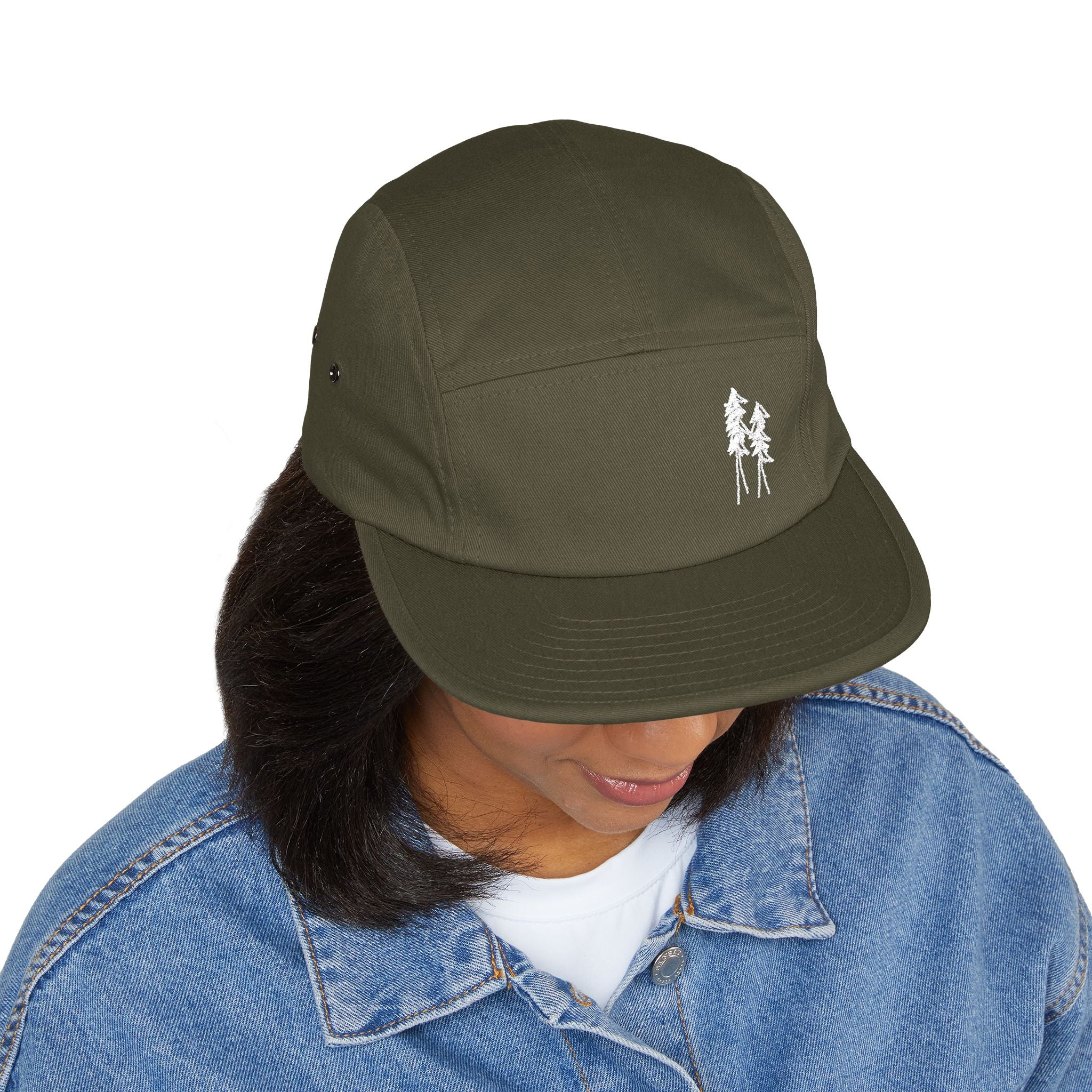 Certified Fog Snob | Embroidered Cotton Hat | Redwood Trees