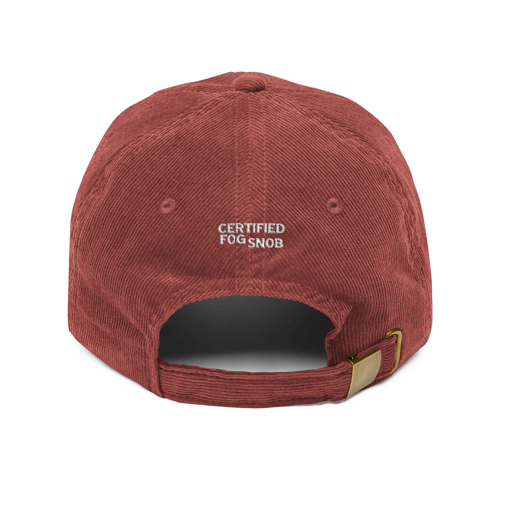 Big Sur | Corduroy Embroidered Hat | "I Forest Bathe in Big Sur"