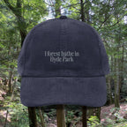 Hyde Park | Corduroy Embroidered Hat |  "I Forest Bathe in Hyde Park"