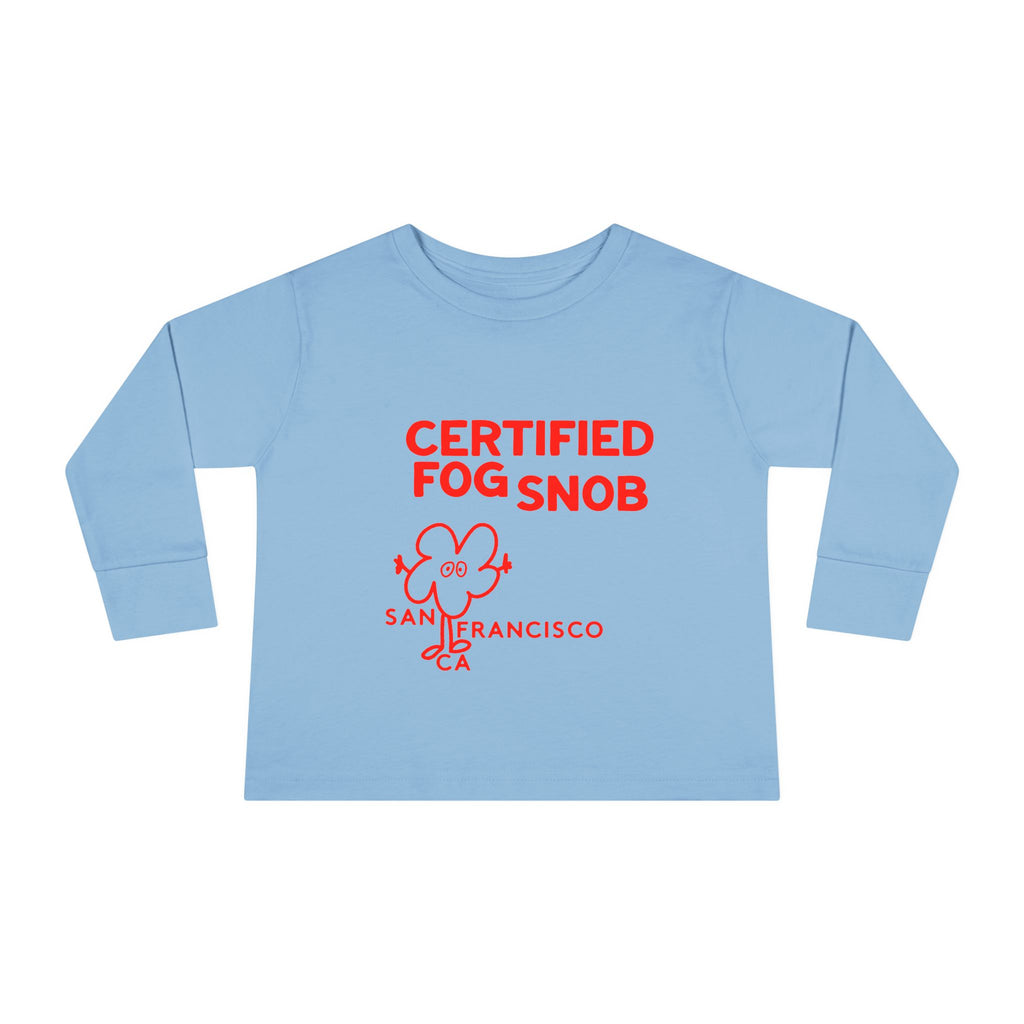 Certified Fog Snob | Toddler Long Sleeve Tee
