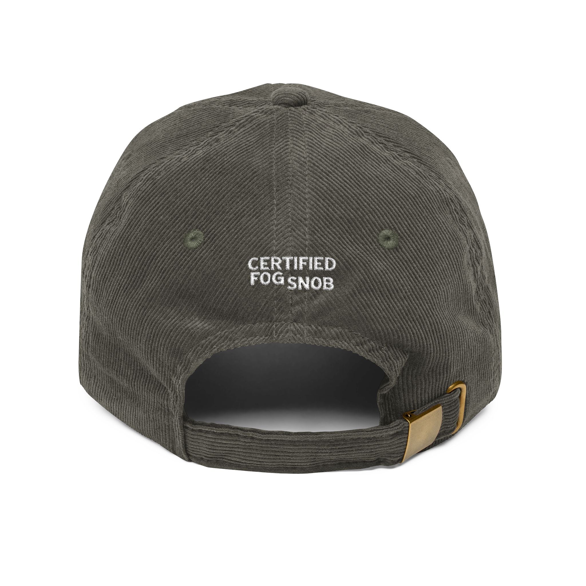 Golden Gate | Corduroy Embroidered Hat |  "I Forest Bathe in Golden Gate Park"