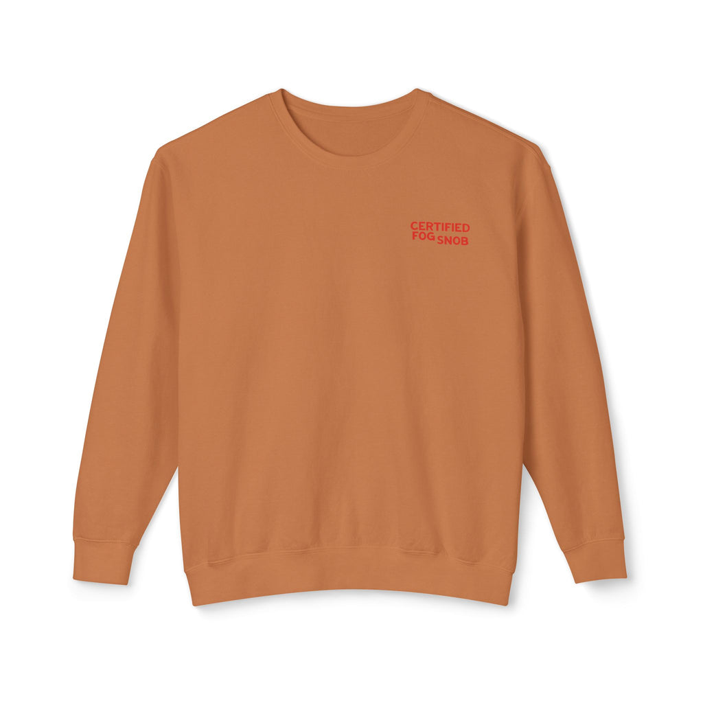 The Sunset | Adult Unisex Cotton Crew Sweatshirt | Certified Fog Snob