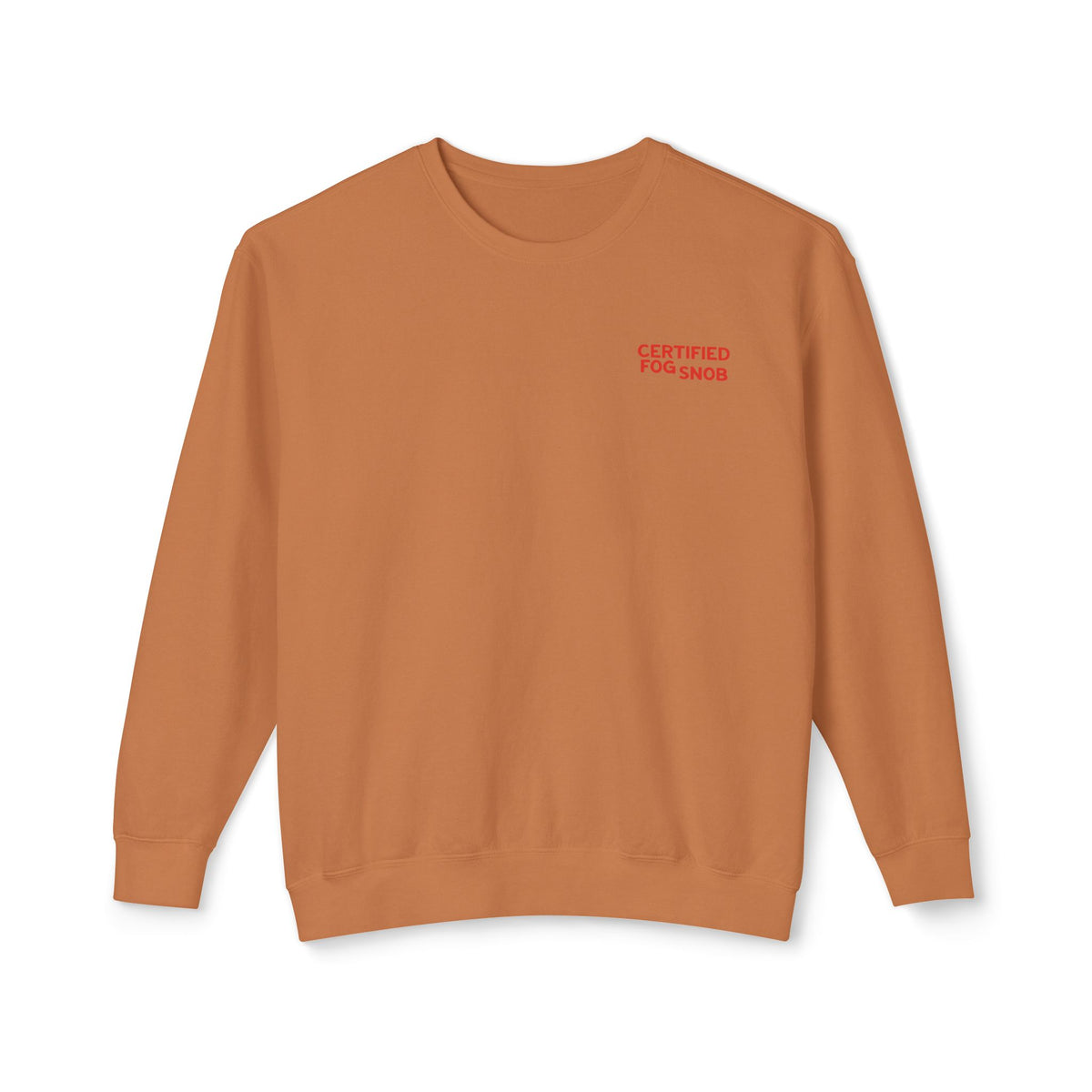 The Sunset | Adult Unisex Cotton Crew Sweatshirt | Certified Fog Snob