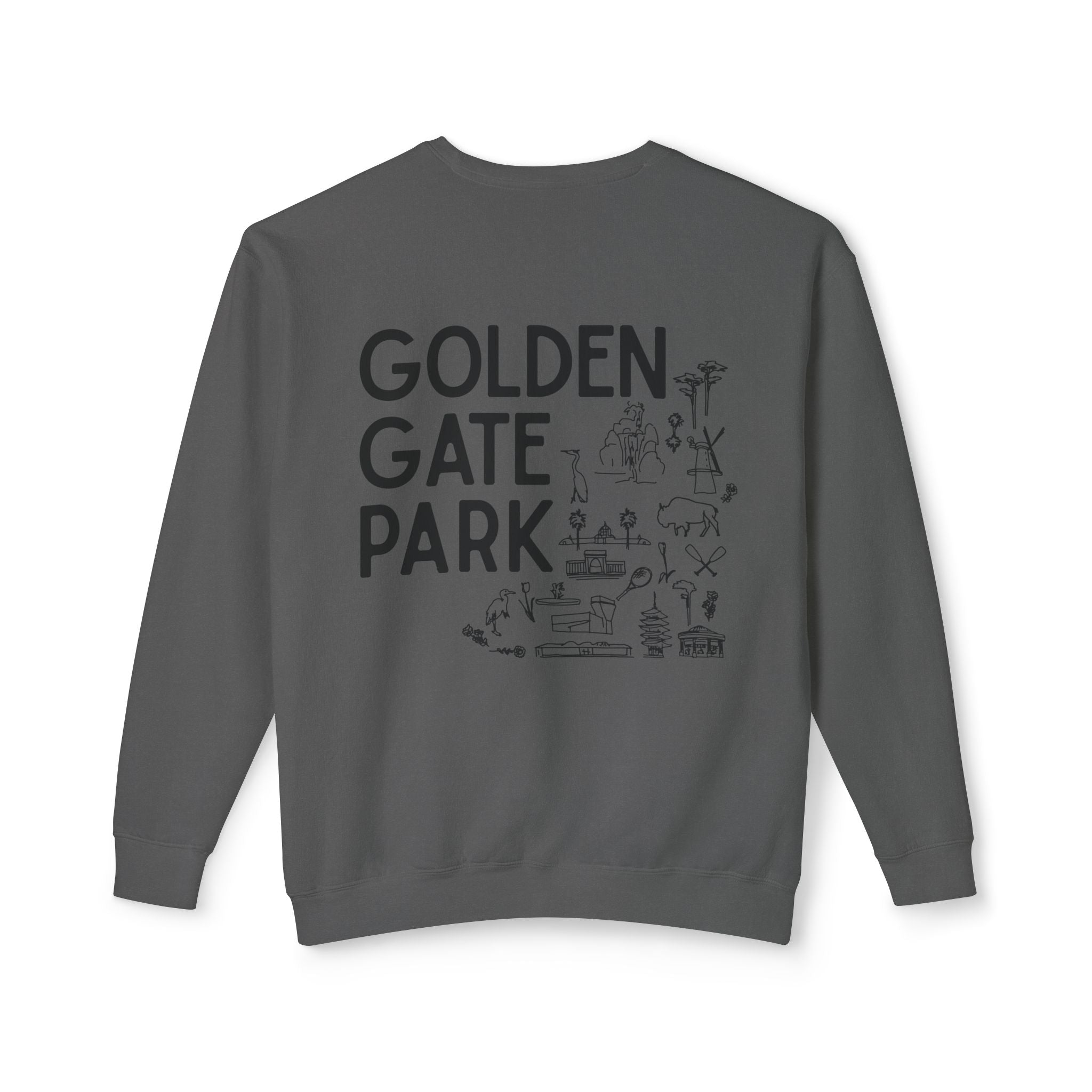 Golden Gate Park | Crewneck | A little Sketching in the Park