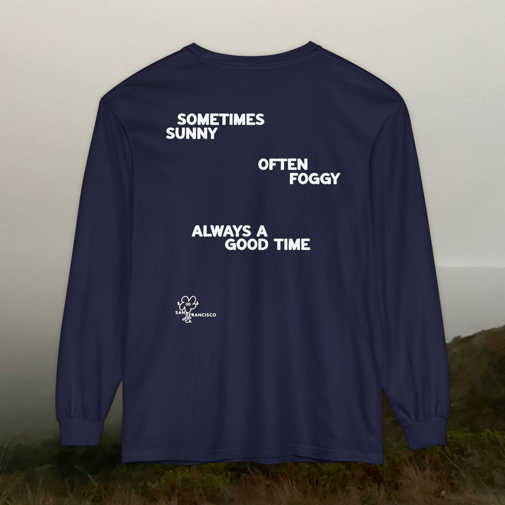 Certified Fog Snob | Unisex Adult Long Sleeve Tee | Often Foggy, Sometimes Sunny