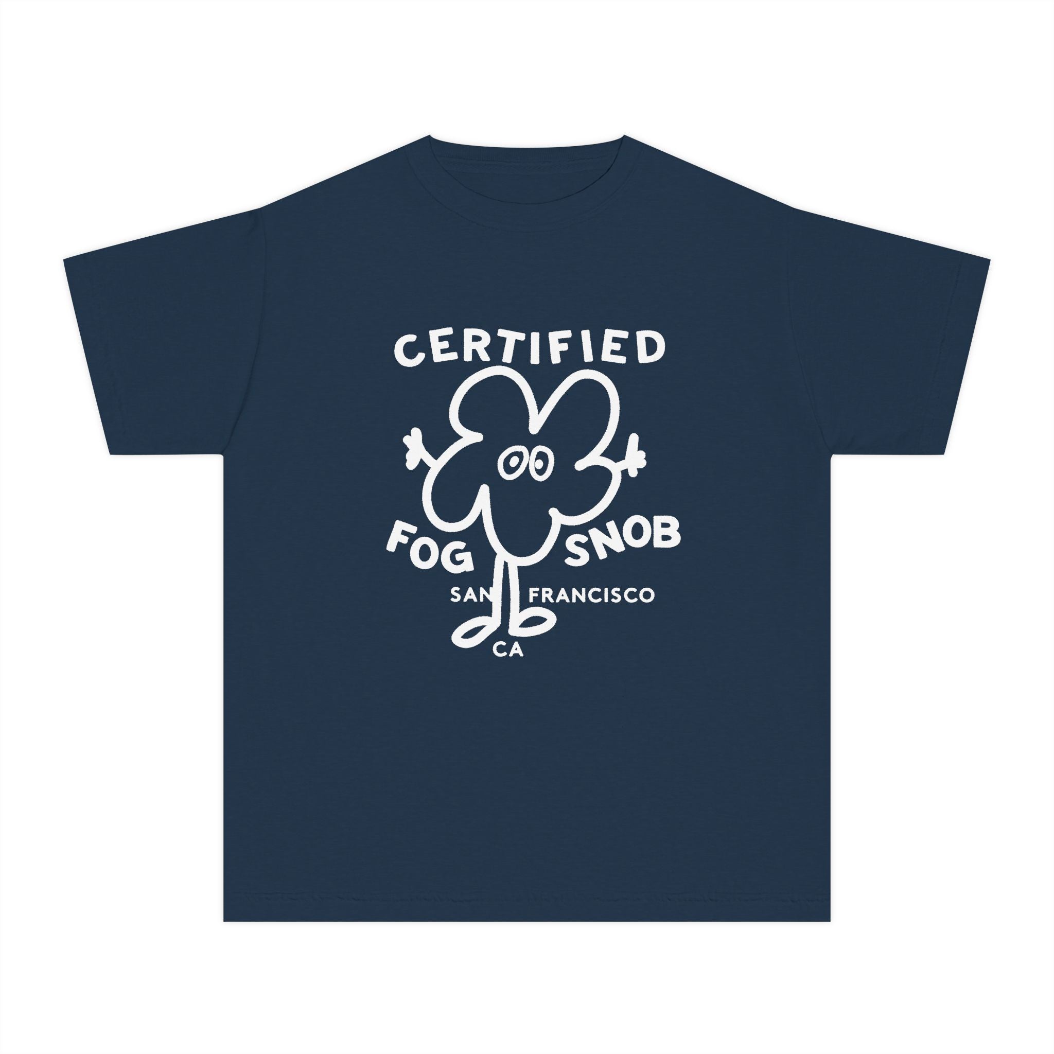 Certified Fog Snob Youth Tee — San Francisco Kids T-Shirt