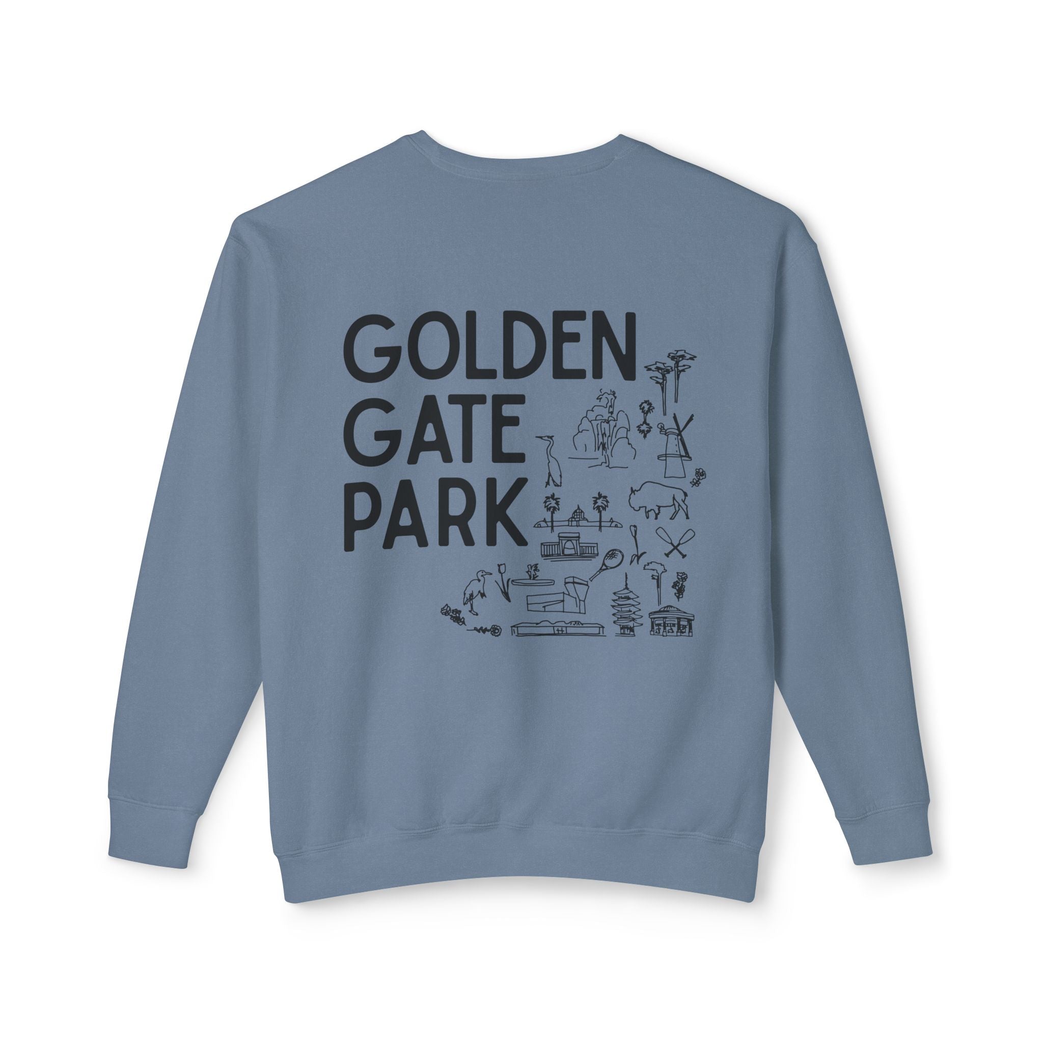 Golden Gate Park | Crewneck | A little Sketching in the Park