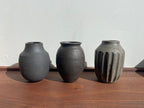 Ceramic Vase - Ribbed