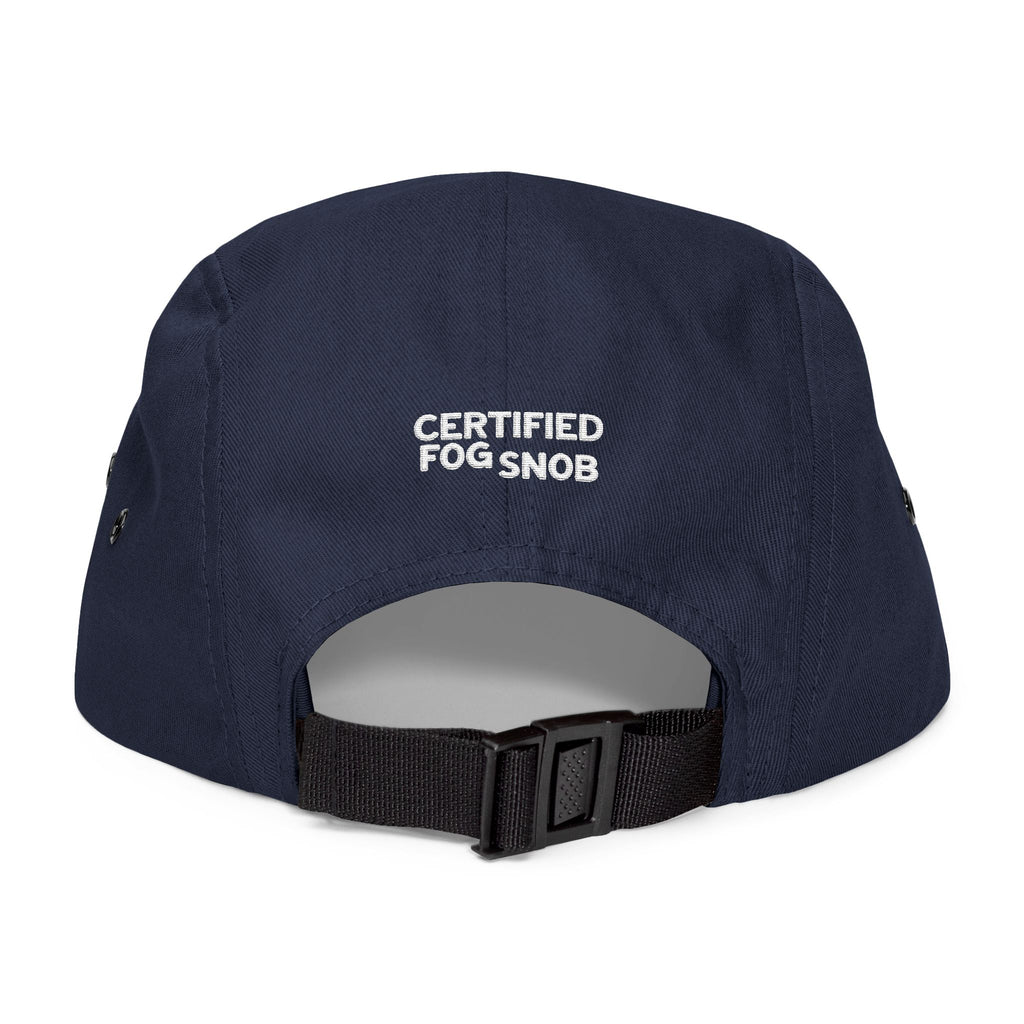 Certified Fog Snob | Embroidered Cotton Hat | Redwood Trees