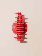 Hair Claw Clip | Cherry | 4" Medium | Red