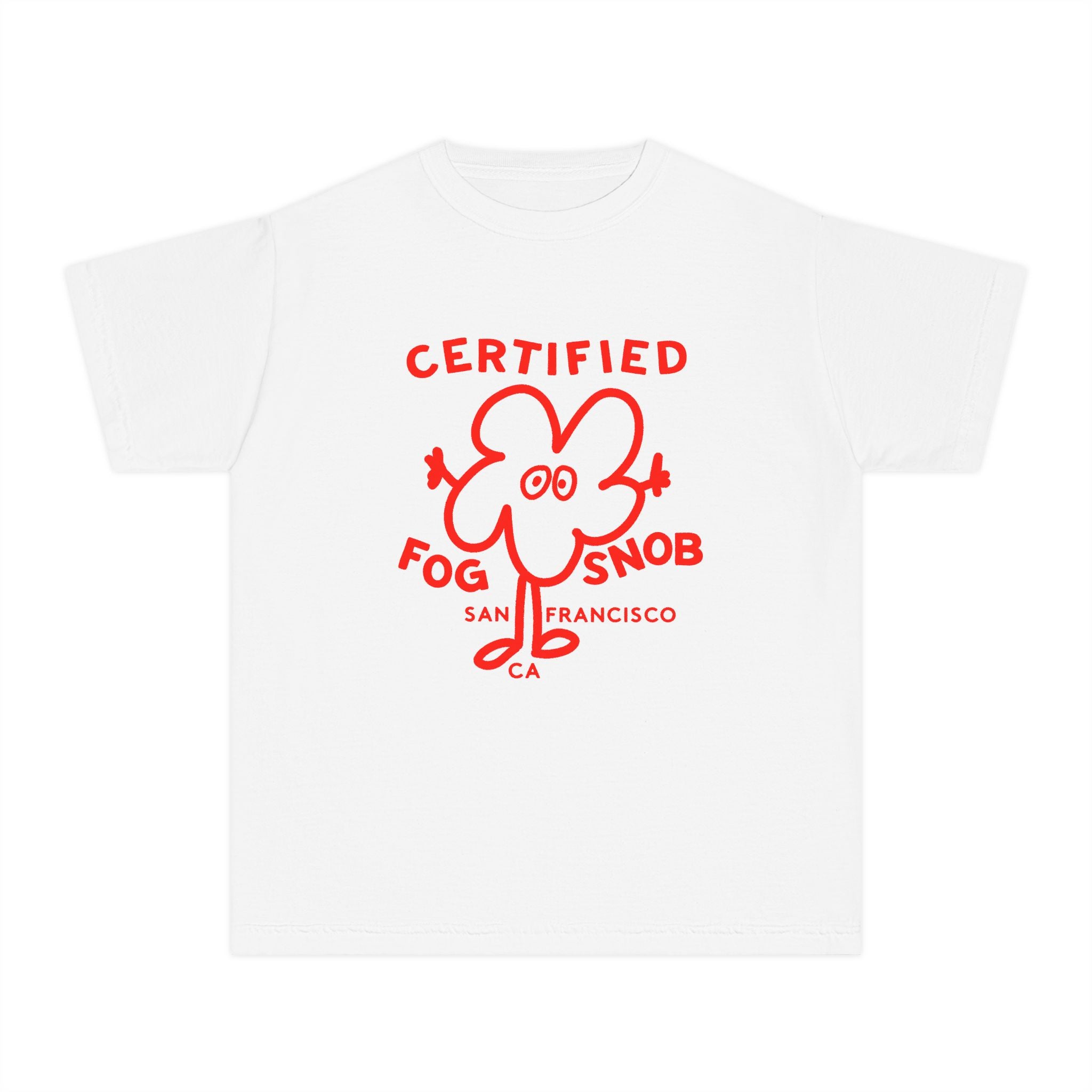 Certified Fog Snob Youth Tee — San Francisco Kids T-Shirt