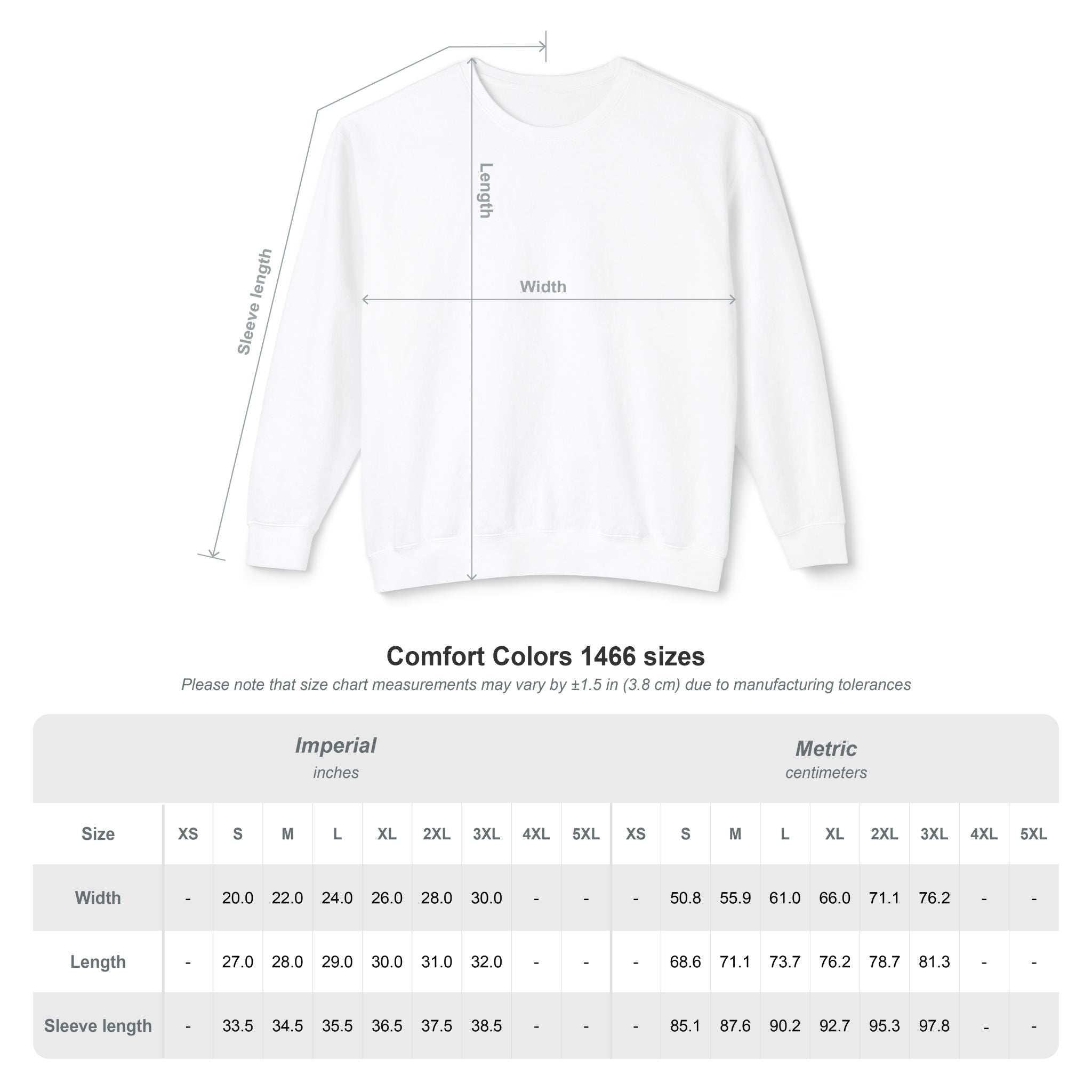 Golden Gate Park | Adult Unisex Crewneck Sweatshirt | A bit of Sketching on the Front