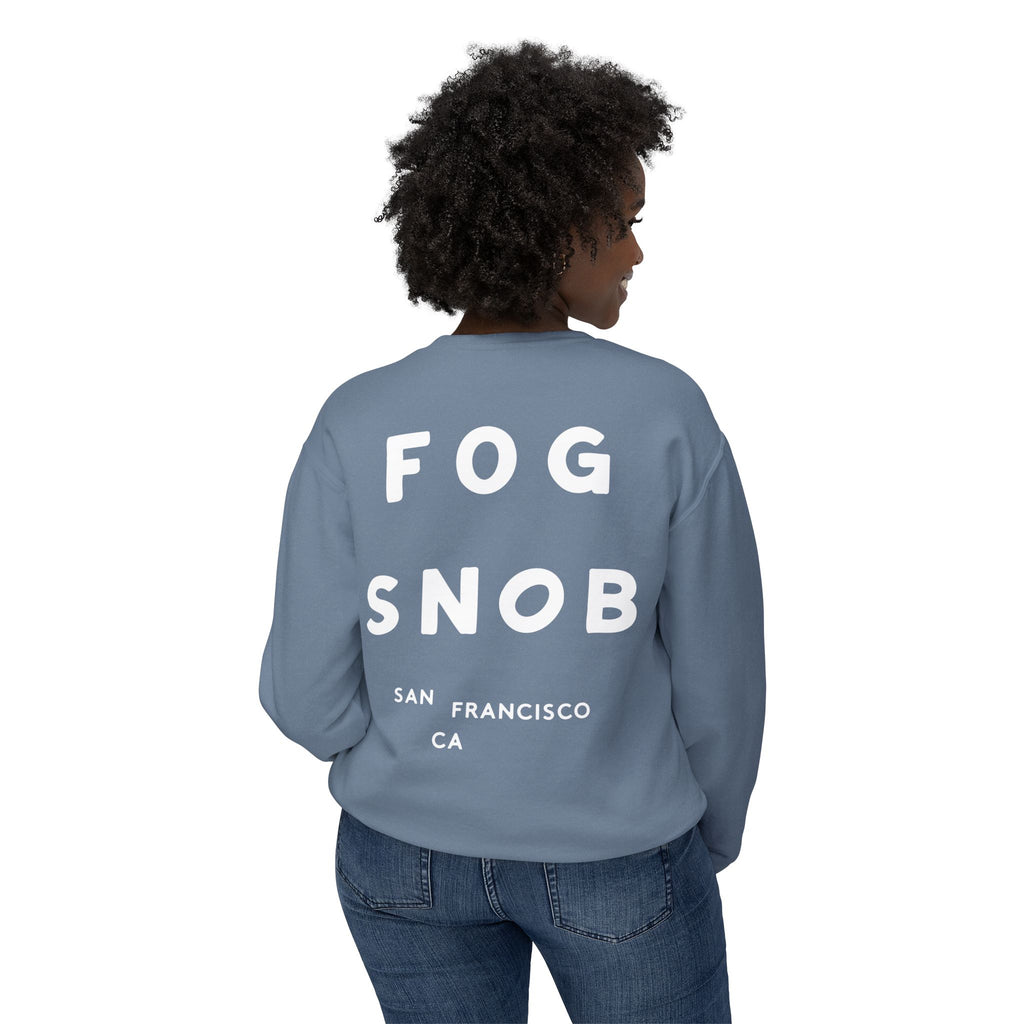 Fog Snob | Unisex Adult Cotton Crewneck Sweatshirt