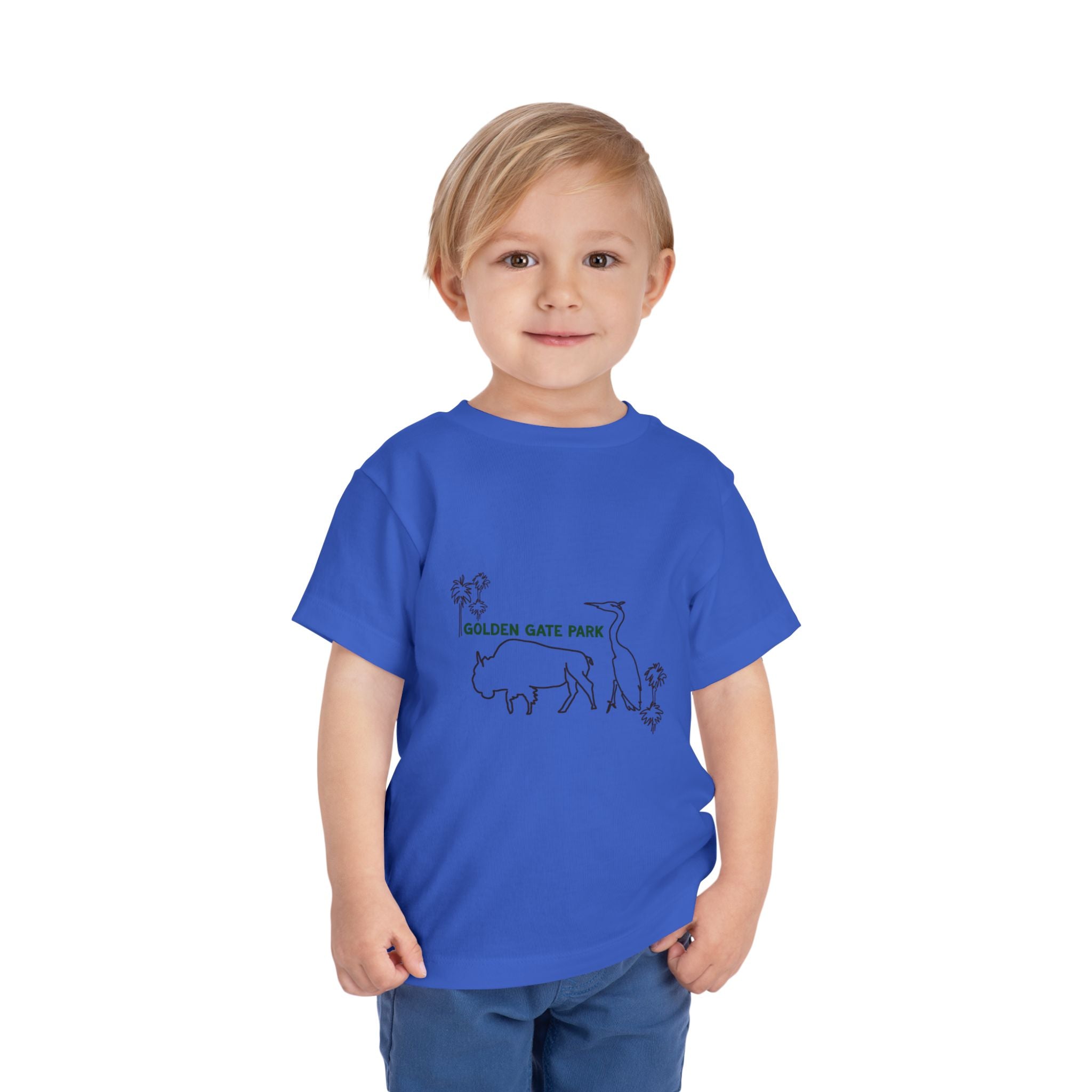 Cotton Toddler Tee | Golden Gate Friends