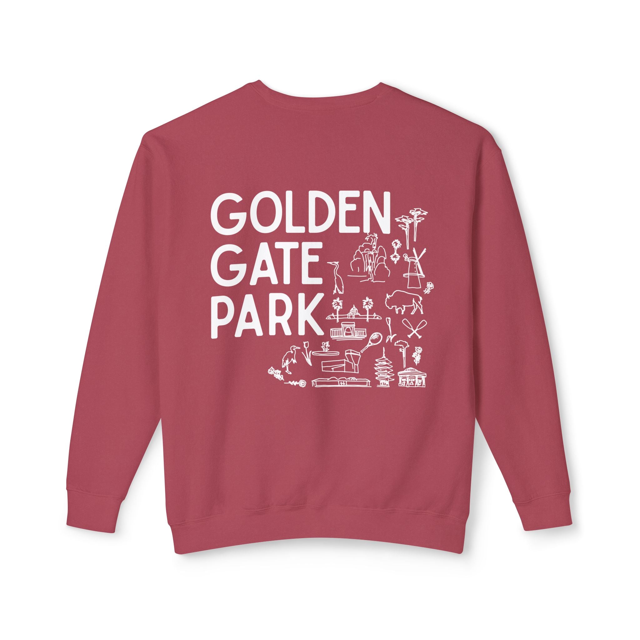 Golden Gate Park | Crewneck | A little Sketching in the Park
