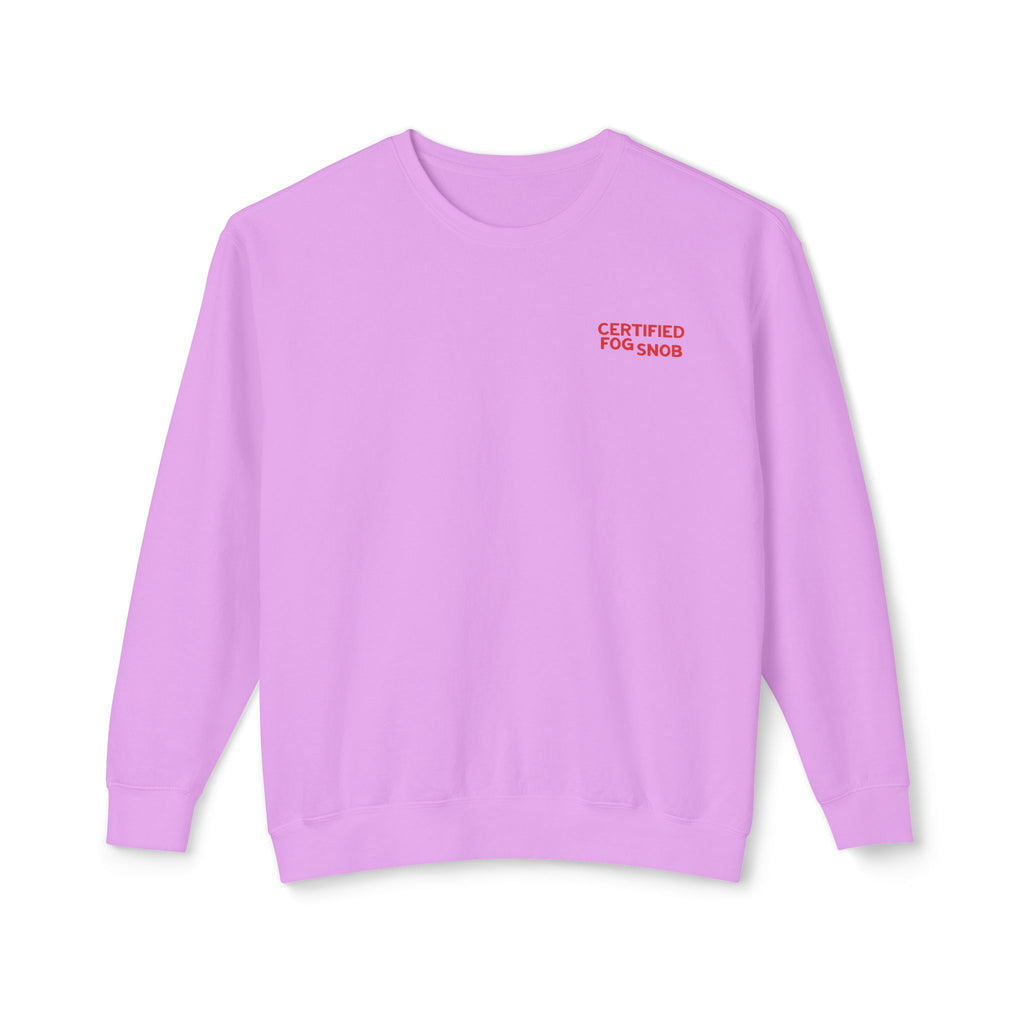 The Sunset | Adult Unisex Cotton Crew Sweatshirt | Certified Fog Snob