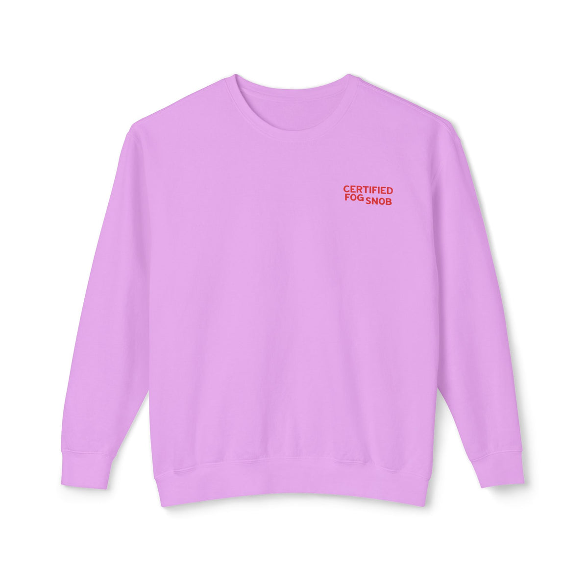 The Sunset | Adult Unisex Cotton Crew Sweatshirt | Certified Fog Snob