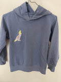 Youth Patch Hooded Sweatshirt - Weathered Blue
