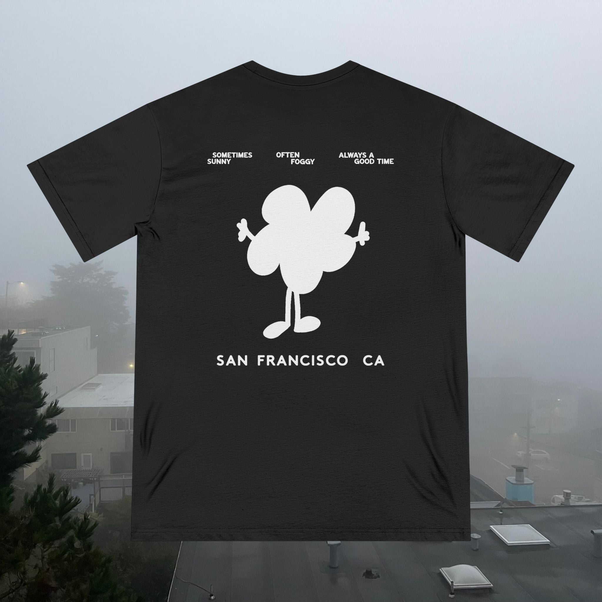 Certified Fog Snob | Unisex Organic Cotton T-Shirt | San Francisco Fog Graphic Tee