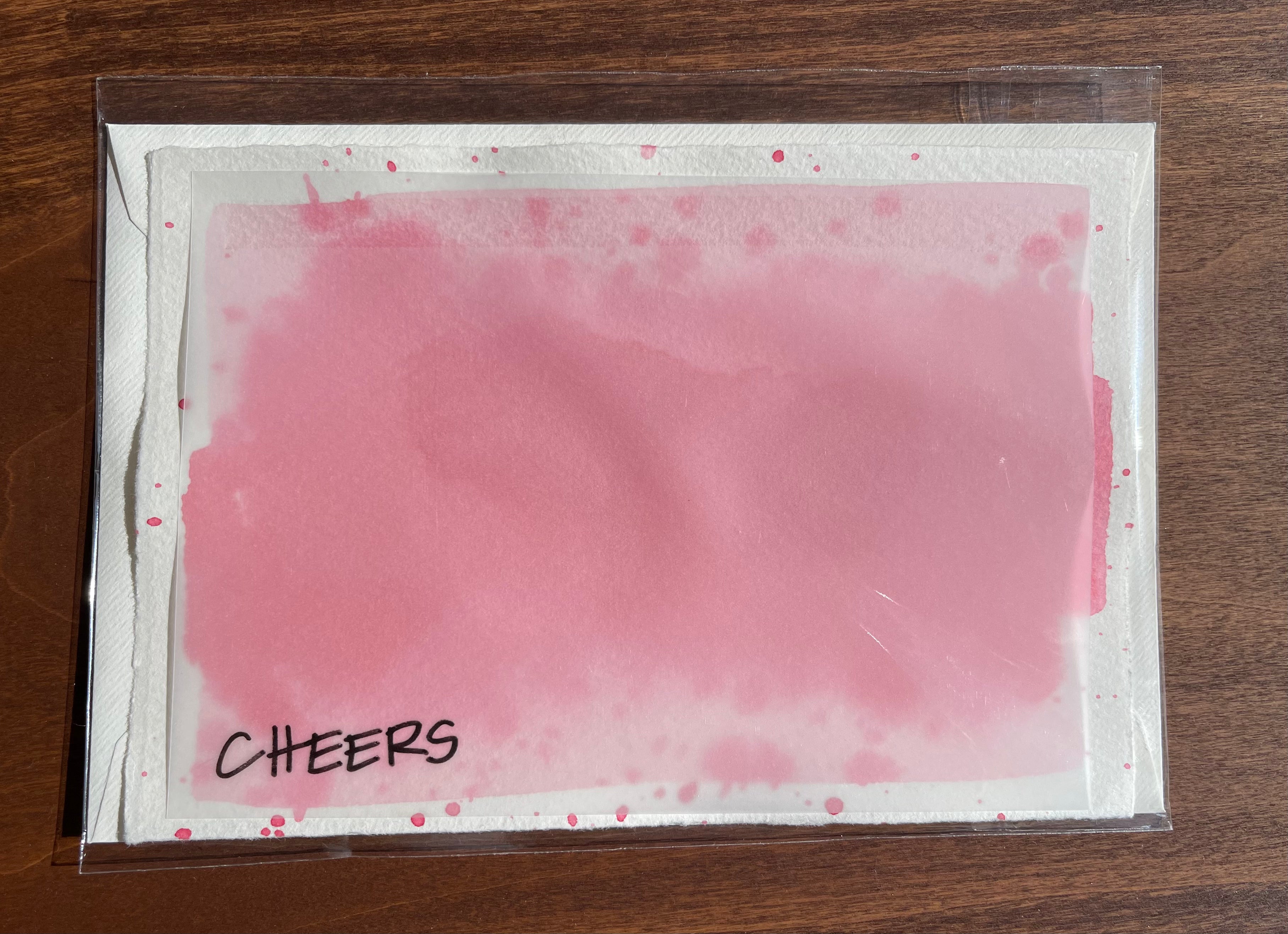 Watercolor Notecard