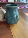 Ceramic Vase / Drinking Vessel - Cafe Teal