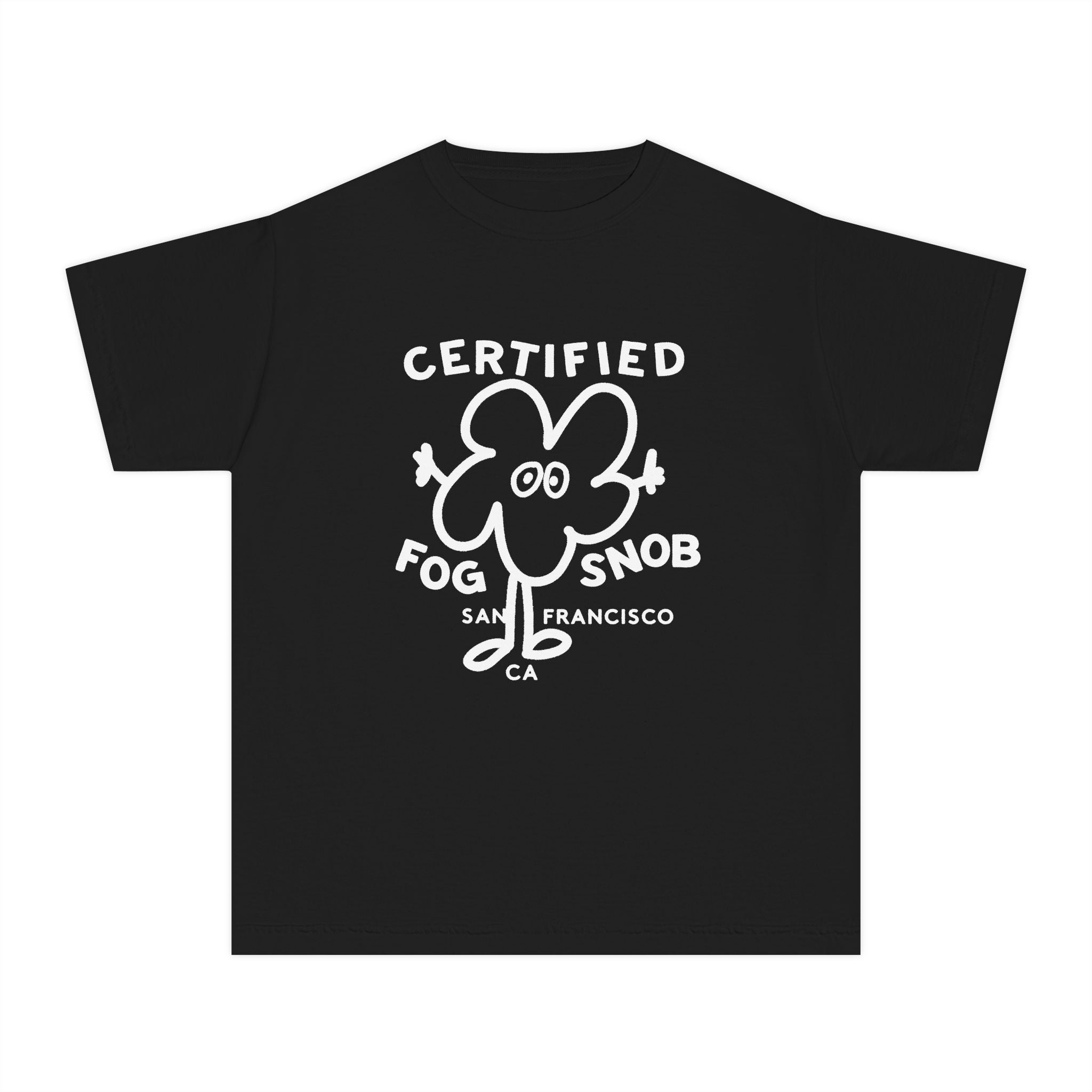 Certified Fog Snob Youth Tee — San Francisco Kids T-Shirt