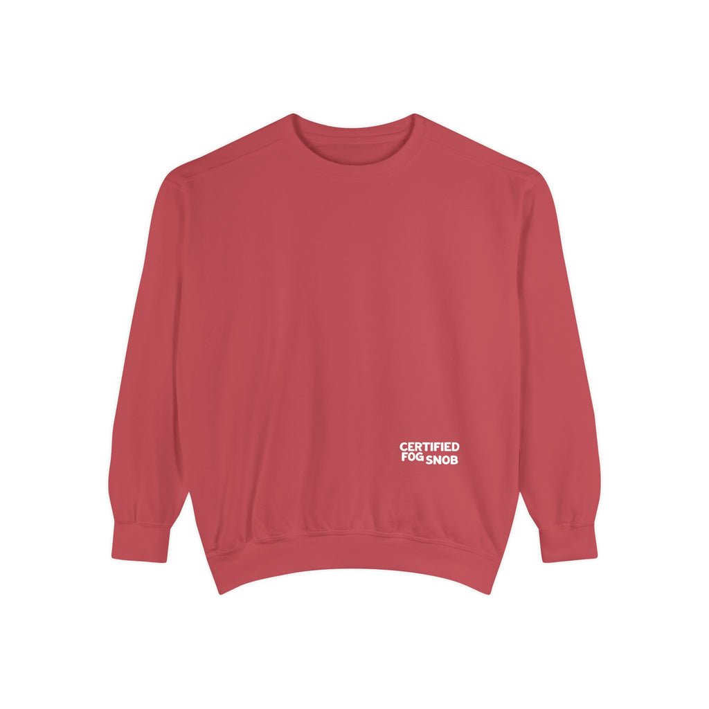 Certified Food Snob Sweatshirt | Adult Heavyweight Unisex Crewneck | Fog Guy