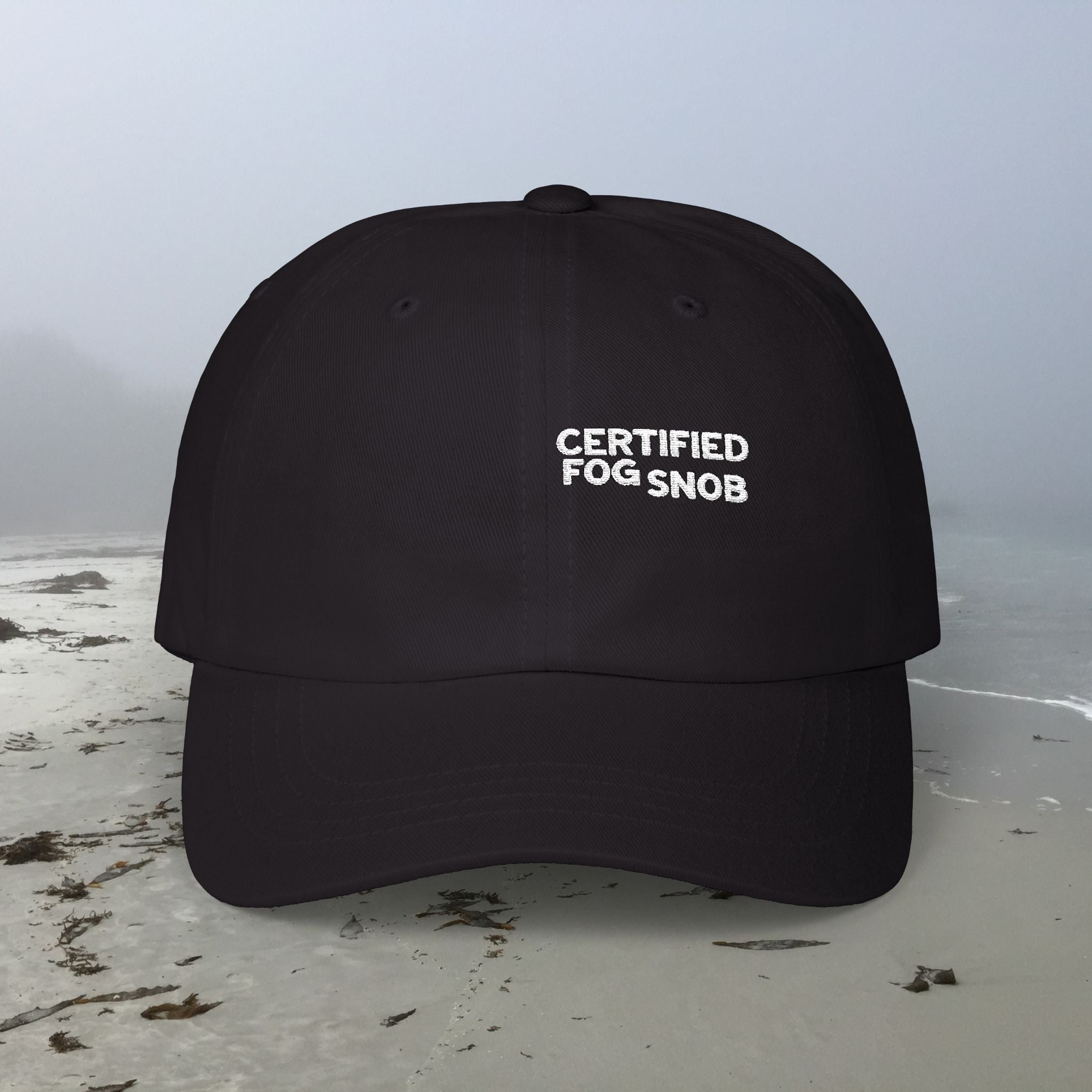 Certified Fog Snob | Embroidered Cotton Classic Cap