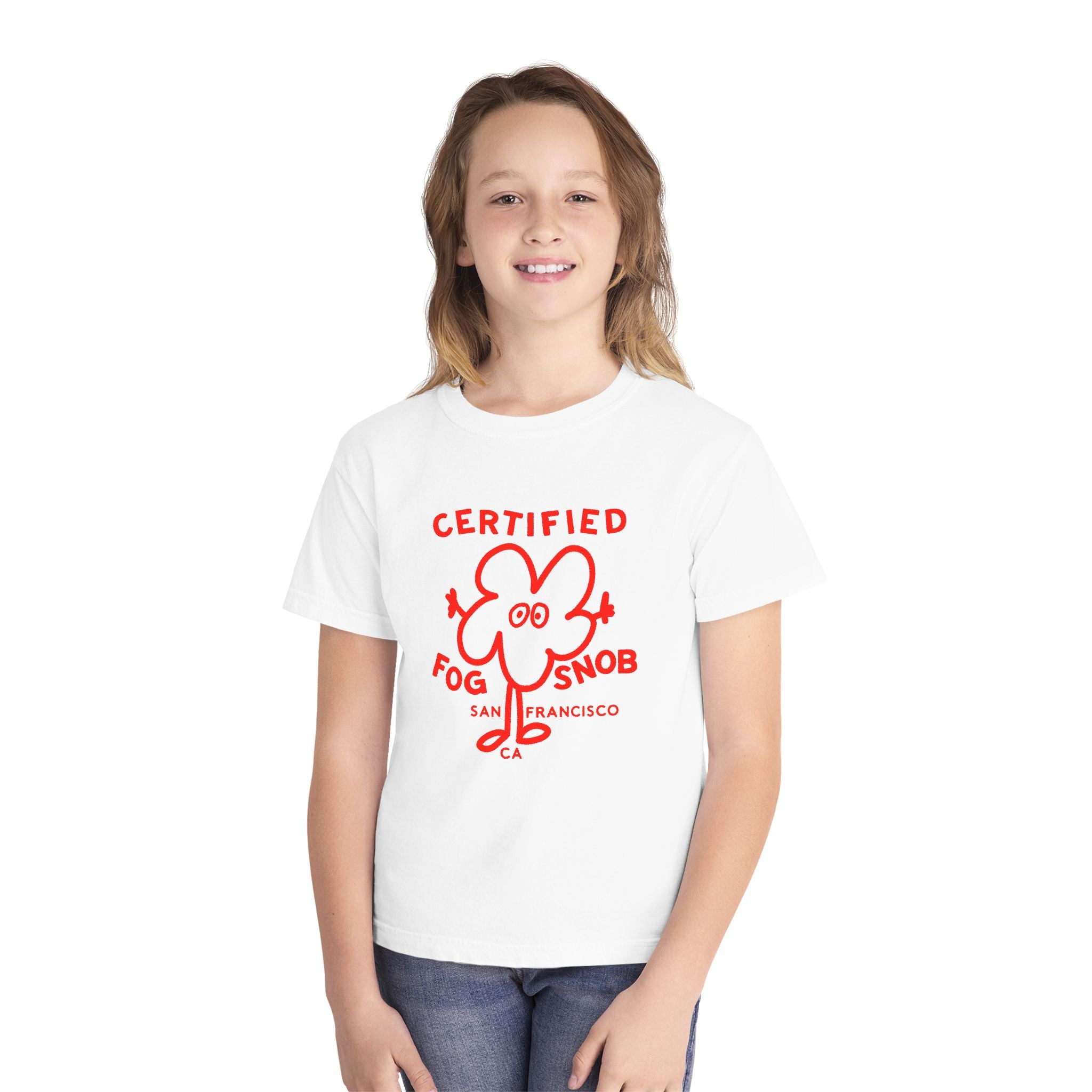 Certified Fog Snob Youth Tee — San Francisco Kids T-Shirt