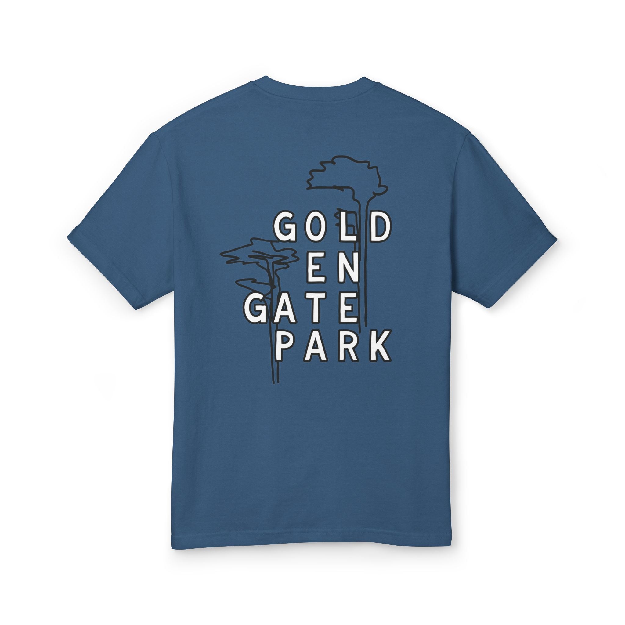 Golden Gate Park Sketch T-Shirt | Gold-en Gate Park