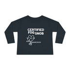 Certified Fog Snob | Toddler Long Sleeve Tee