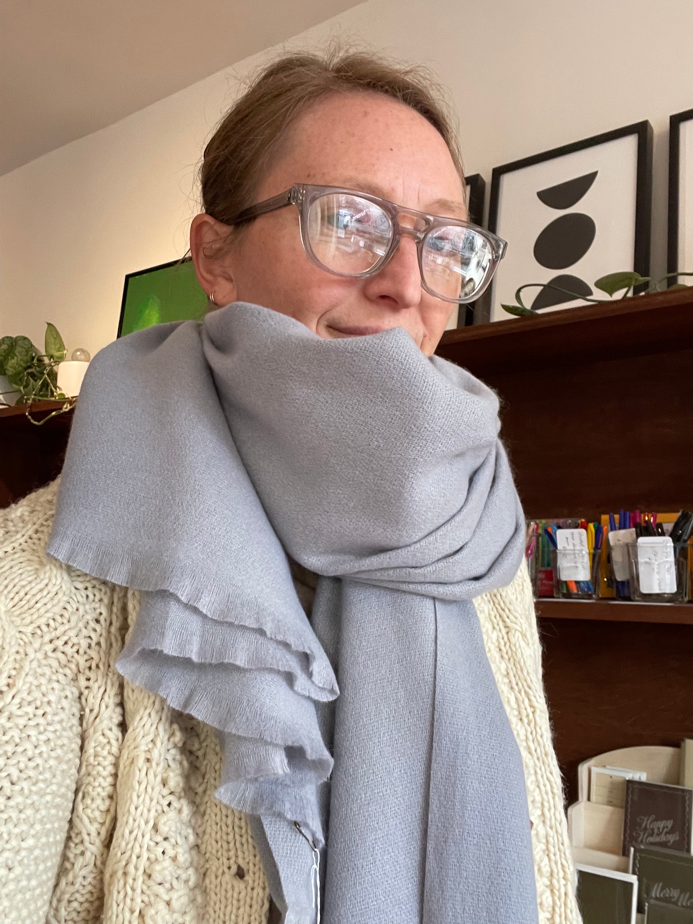 Oversized Cashmere Stole