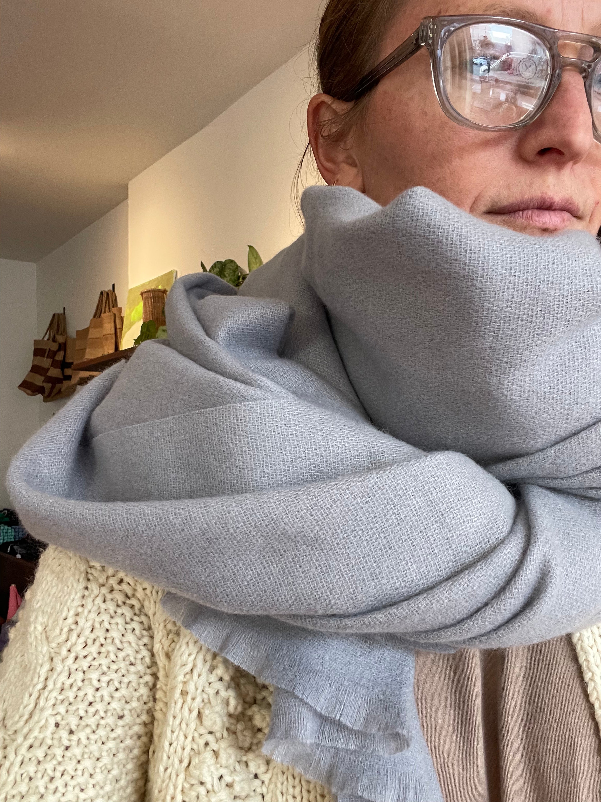 Oversized Cashmere Stole