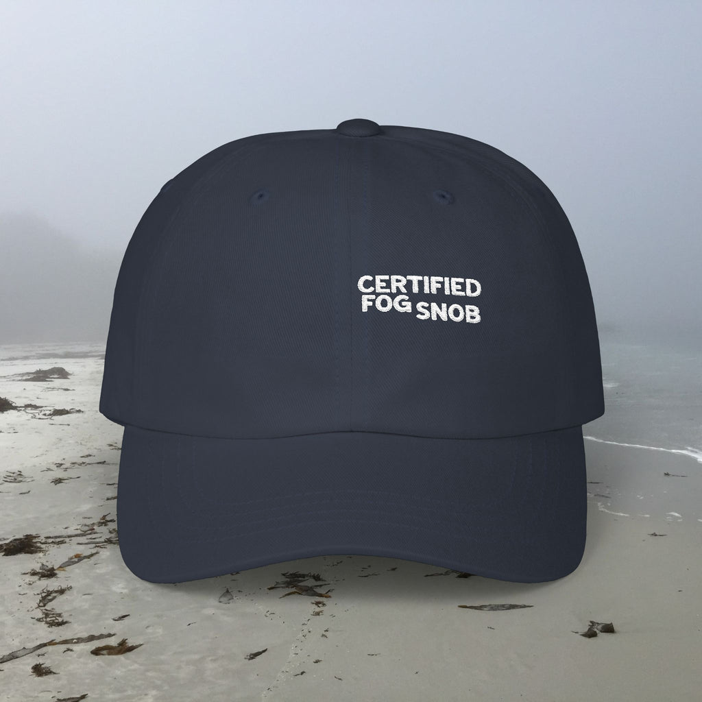 Certified Fog Snob | Embroidered Cotton Classic Cap