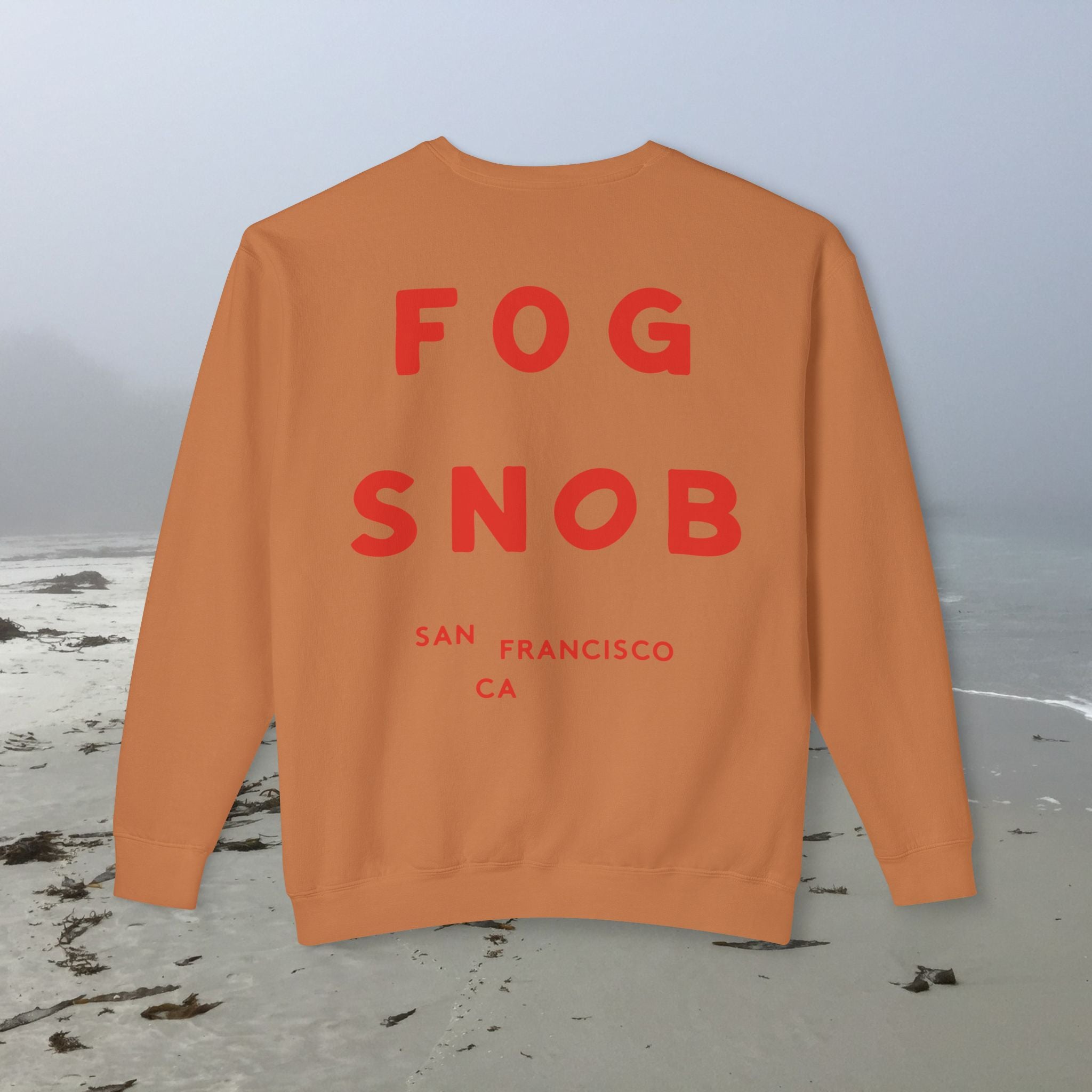 Fog Snob | Unisex Adult Cotton Crewneck Sweatshirt