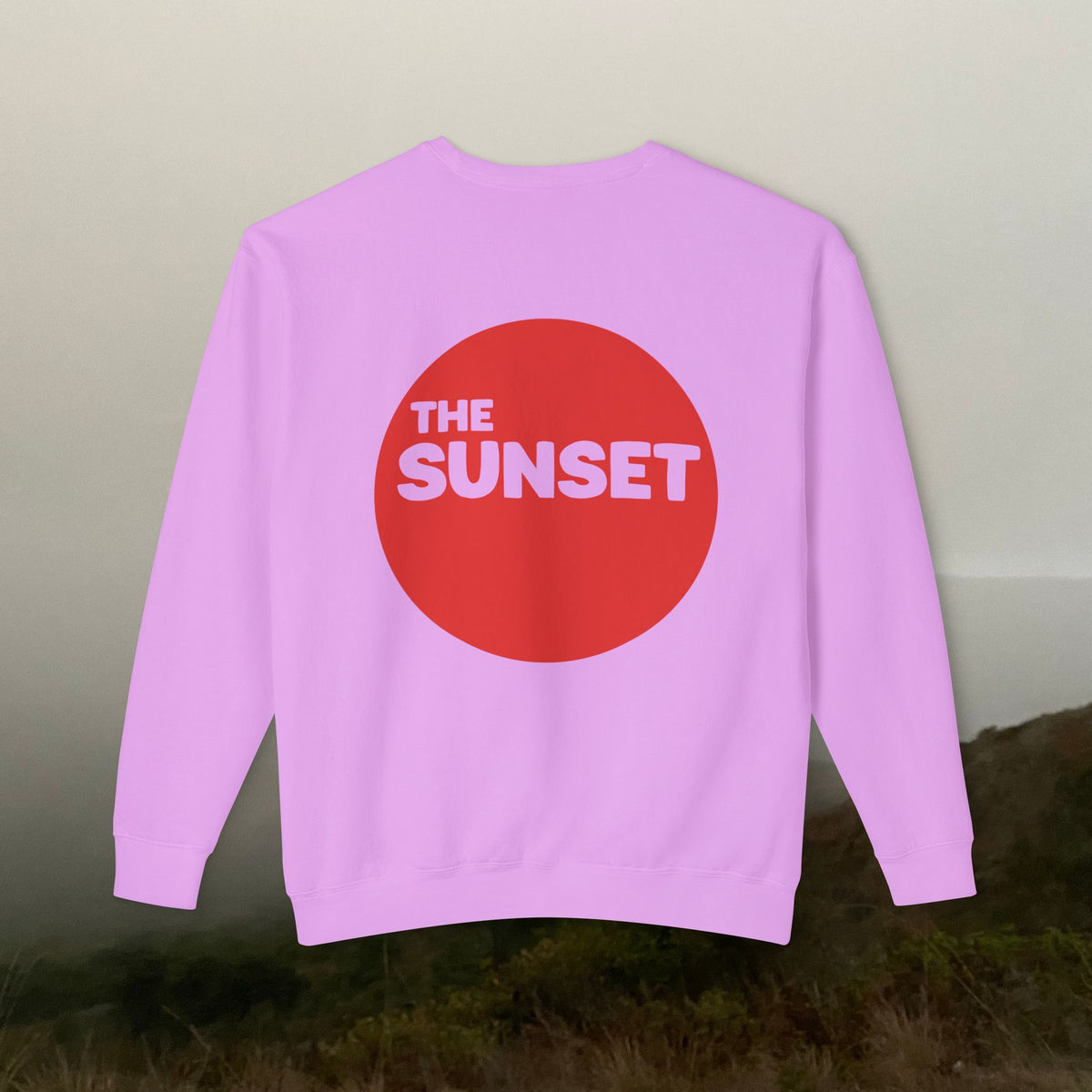 The Sunset | Adult Unisex Cotton Crew Sweatshirt | Certified Fog Snob