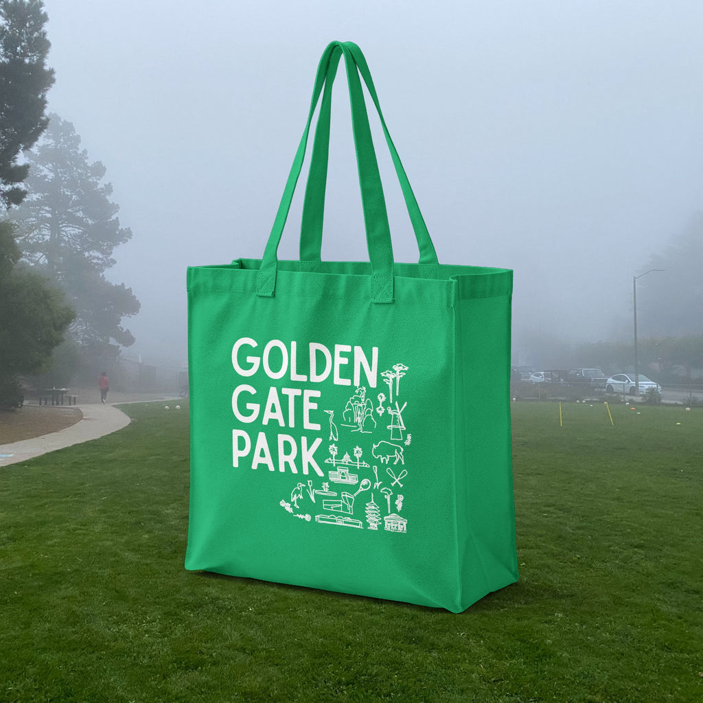 Golden Gate Park Canvas Tote | 100% Organic Cotton