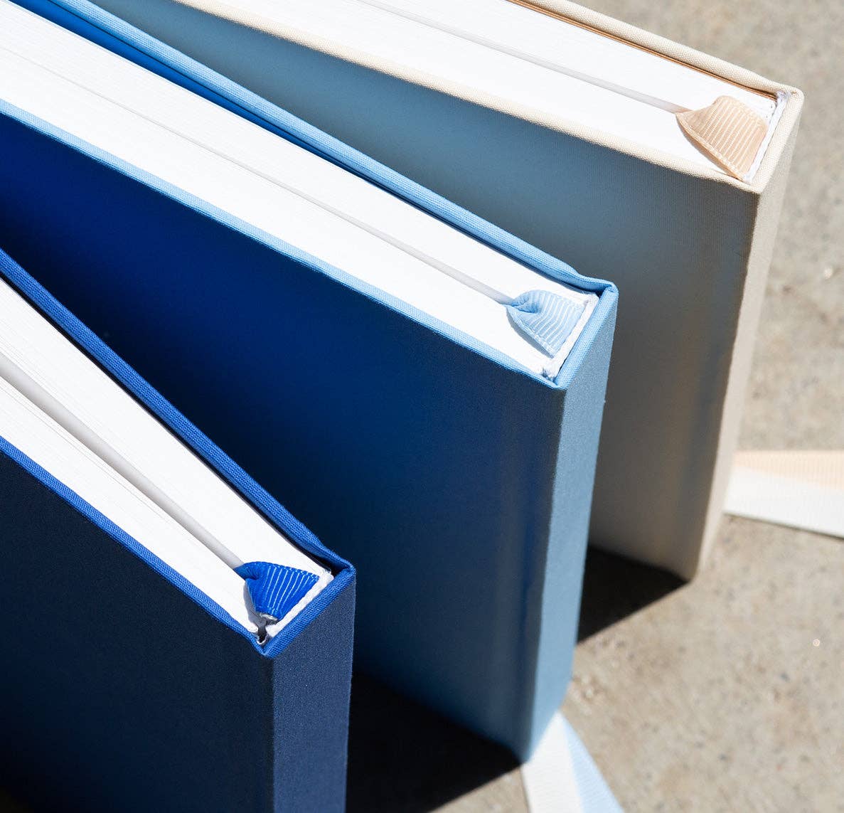 The Essential Linen Notebook - Sky