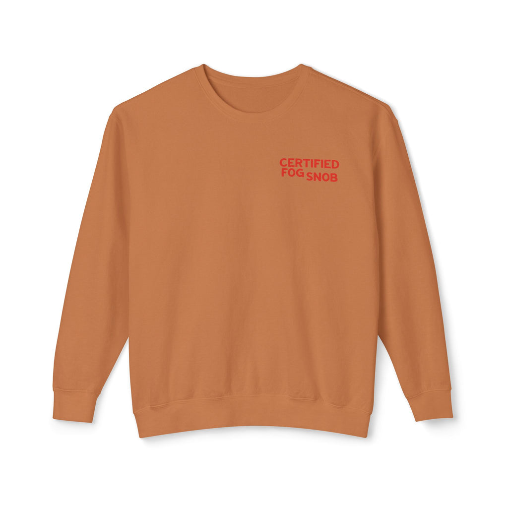 The Sunset | Adult Unisex Cotton Crew Sweatshirt | Certified Fog Snob