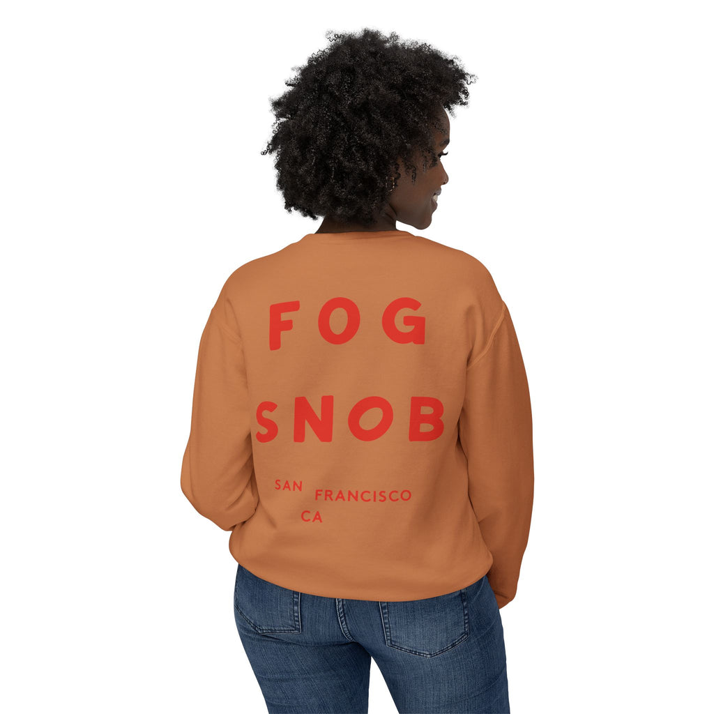 Fog Snob | Unisex Adult Cotton Crewneck Sweatshirt