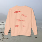 Certified Fog Snob | Adult Cotton Crewneck | Sometimes Sunny Often Foggy Always A Good Time