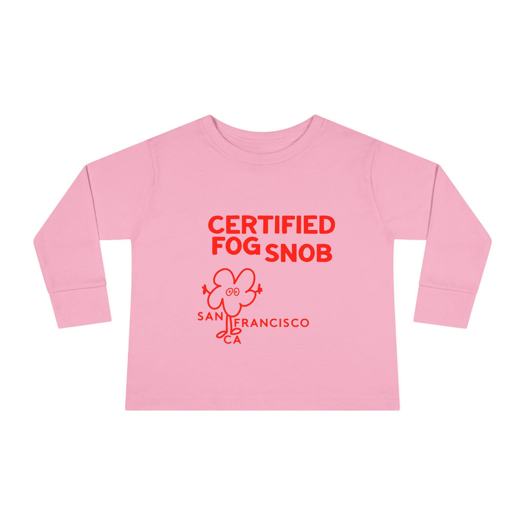 Certified Fog Snob | Toddler Long Sleeve Tee