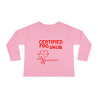 Certified Fog Snob | Toddler Long Sleeve Tee