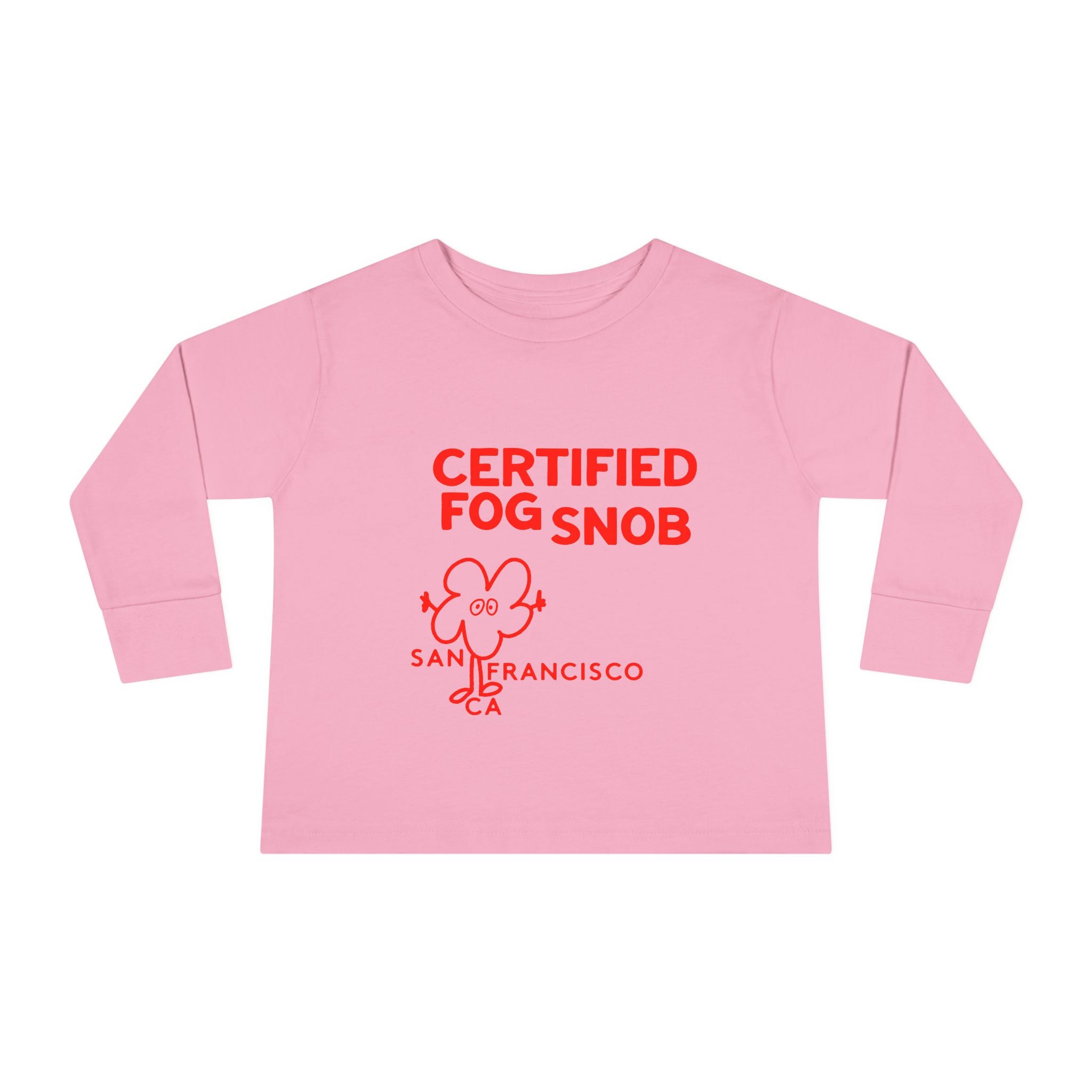 Certified Fog Snob | Toddler Long Sleeve Tee